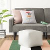 Pouf Cream Faux Shearling - Room Essentials™ - image 2 of 4