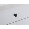 Elegant Lighting Cecil 1.3Inch Matte Black Square Knob Multipack (Set of 10) - image 3 of 4