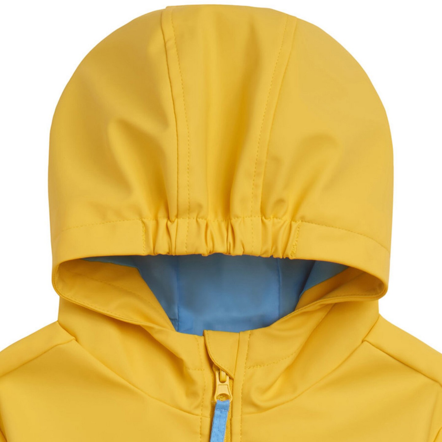 Детская куртка Bluey Boy or Girl Graphic Zip-Up Hooded Rain Jacket Yellow, цвет: Жёлтый — фото 5