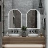 Arch Frameless LED Anti-Fog Dimmable Bathroom Vanity Mirror - 3 of 4