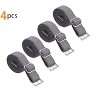 Allegra K Women's Stretchable Shoulder Bra Straps Adjustable Elastic Straps 2 Pairs - 2 of 4