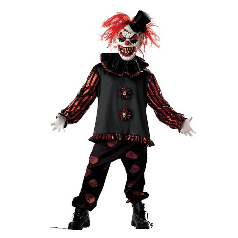 Seasonal Visions Boys' Evil Clown Costume : Target