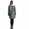Women's Fringe & Geometric Chambray Dress - Velzera - 3 of 3