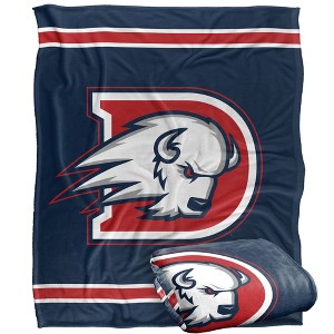 Dixie State University Primary Logo Stripes Silky 50x60 Blanket, 1 Sided - 1 of 4