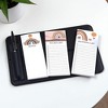 Anna-Kaci 4-Piece Boho Rainbow Notepad and Pen Set with Shopping List, Notes, and To-Do List Pads 1.2x3.3in - White - 2 of 4