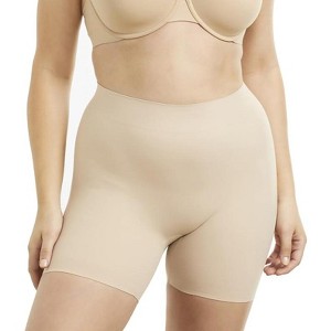 TC Fine Intimates Womens Sleek Essentials Firm Control Bike Shorts - 1 of 3