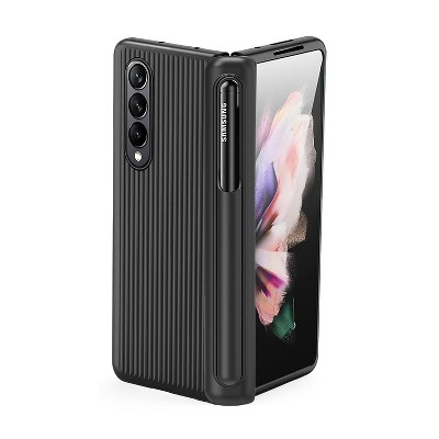 Saharacase Grip Series Full Body Case For Samsung Galaxy Z Fold4 Black ...