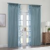 Serendipity 10 Pinch Pleat Light Filtering Curtain Panel - Waverly - image 3 of 4