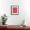 16"x20" Oris Eddu Banana Lush Black Framed Canvas Wall Art - Deny Designs: Modern Abstract, MDF Frame - 2 of 4