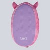 Squishmallows Kids' Lola the Unicorn Plush Slippers - Berry Purple - 4 of 4