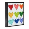Stupell Industries You Are So Loved Rainbow Hearts, 12" x 12" - 3 of 4