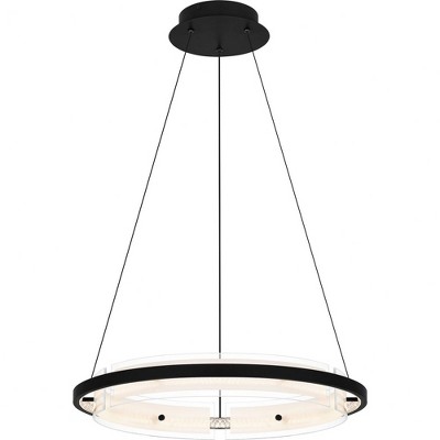 Quoizel Lighting Malik 1 - Light Pendant in  Matte Black