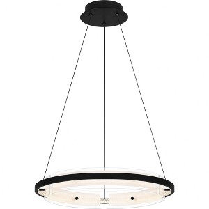 Quoizel Lighting Malik 1 - Light Pendant in  Matte Black - 1 of 4