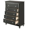Acme Furniture Kaitlyn 5 Drawer Dresser Metallic Gray Finish - 3 of 4