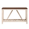 Taylen A Frame Farmhouse Entryway Console Table - Saracina Home - image 3 of 4