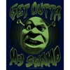 Boy's Shrek Get Outta My Swamp Shrek Face T-Shirt - 2 of 4