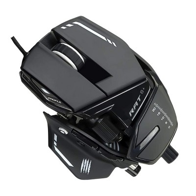 Mad Catz The Authentic R.A.T. 8+ Optical Gaming Mouse, Black ( MR05DCAMBL00 )