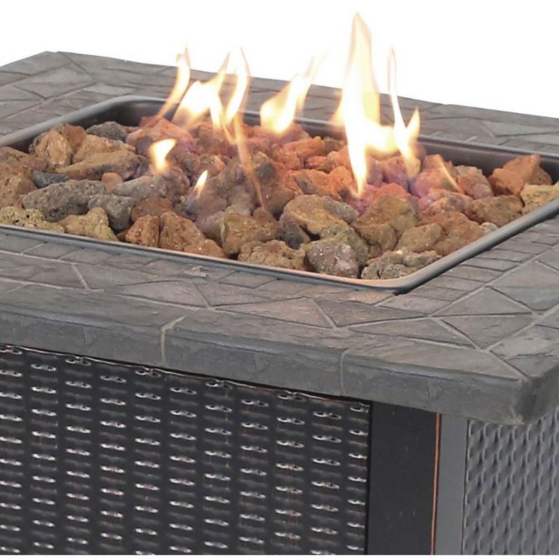 Endless Summer GAD1401M Decorative Outdoor LP Gas Fire Pit with Rocks (2 Pack), 3 of 7