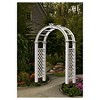102.25" Nantucket Legacy Arbor - Vita: Weather-Resistant Vinyl, Outdoor Garden Structure - 3 of 4