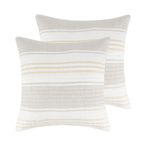 Caspian Sea Euro Sham Set - Two Euro Shams - Levtex Home - 1 of 3