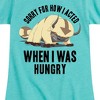 Girls' - Avatar: The Last Airbender - Appa Hungry Fitted Short Sleeve Graphic T-Shirt - 2 of 4