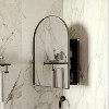 KTMBDW Farmhouse Metal Framed Recessed Bathroom Medicine Cabinet with Beveled Mirror Bathroom Medicine Cabinet - 2 of 4