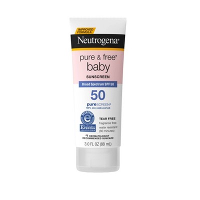 baby lotion with spf