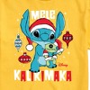 Men's - Lilo and Stitch - Mele Kalikimaka Short Sleeve Graphic T-Shirt - 2 of 4