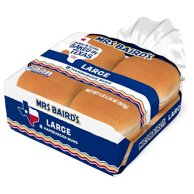 Mrs. Baird's Large Hamburger Buns - 18.25oz