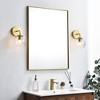 Elegant Lighting Genesis 1 light Chrome and Clear Bath Sconce - 2 of 4