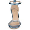 Allegra K Women's Stiletto Heels Rhinestone Ankle Strap Sandals - 2 of 3