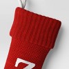 Knit Monogram Christmas Stocking Red - Wondershop™ - 3 of 3