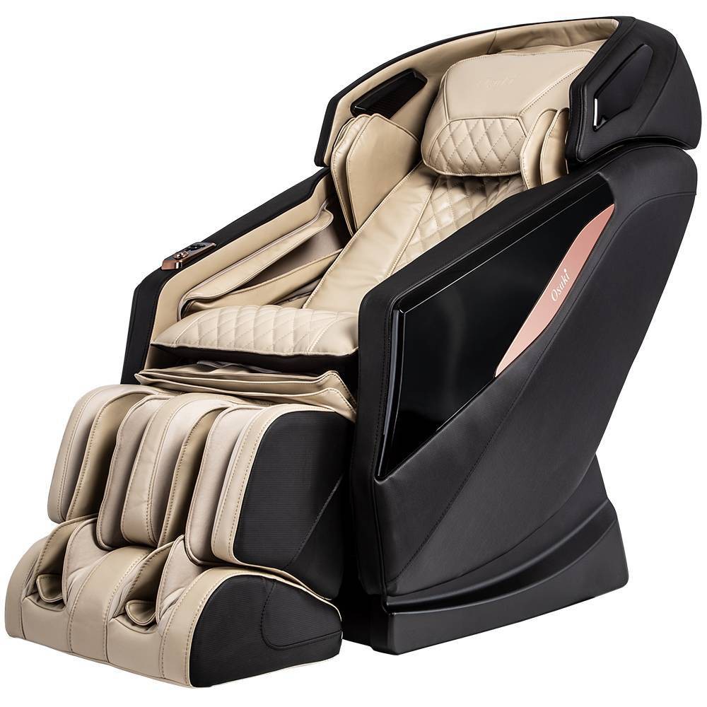 Photos - Massage Chair Osaki Pro Yamato  Beige - Osaki: L-Track Rollers, Modern Design, Auto Programs