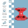 THE LICKER STORE Arlo Adjustable Soft Padded No Pull Pet Harness with 3 Buckles and 3 Leash Clips - 3 of 4