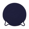 Unique Bargains Single Cat-Ear Shape Heat Resistant Coaster Cotton 11.81"x11.81"0.31" - 3 of 3