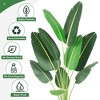 Bird of Paradise Artificial Plant, Faux Plant Palm Tree, Artificial Bird of Paradise Plant for Indoor, Outdoor and Office - 4 of 4