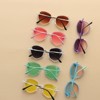 MyKids-Usa Kids Boy And Girl Cartoon Animal Shape Round Frame Fashion Sunglasses - 2 of 4