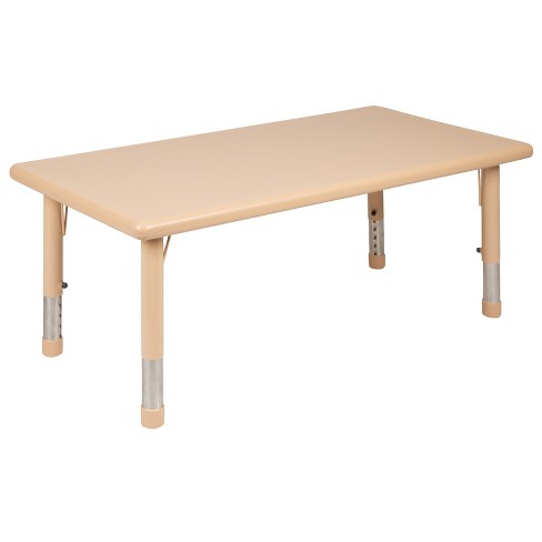 Adjustable height kids table on sale