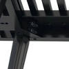 Max & Lily Entryway Bench, Wooden End of Bed Bench for Bedroom, Hallway, Porch, 19” - 4 of 4