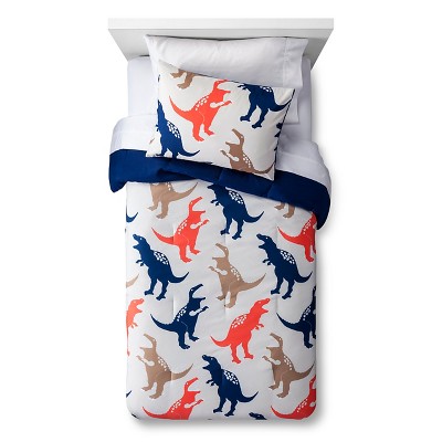 TWIN Set pillowfort 2-pc DINOSAUR Comforter Set 