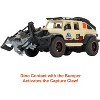 Matchbox RC Jurassic World Dominion Jeep Gladiator 6 inch Dracorex Dinosaur Figure Remote Control Toy Car with Auto-Capture Claw - 4 of 4