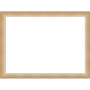 Amanti Art Eva Black Silver Narrow Framed Dry Erase Magnetic Board - 1 of 4