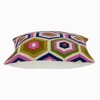 Parkland Collection,Acia Contemporary Multicolored Pillow Cover With Poly Insert - 3 of 4