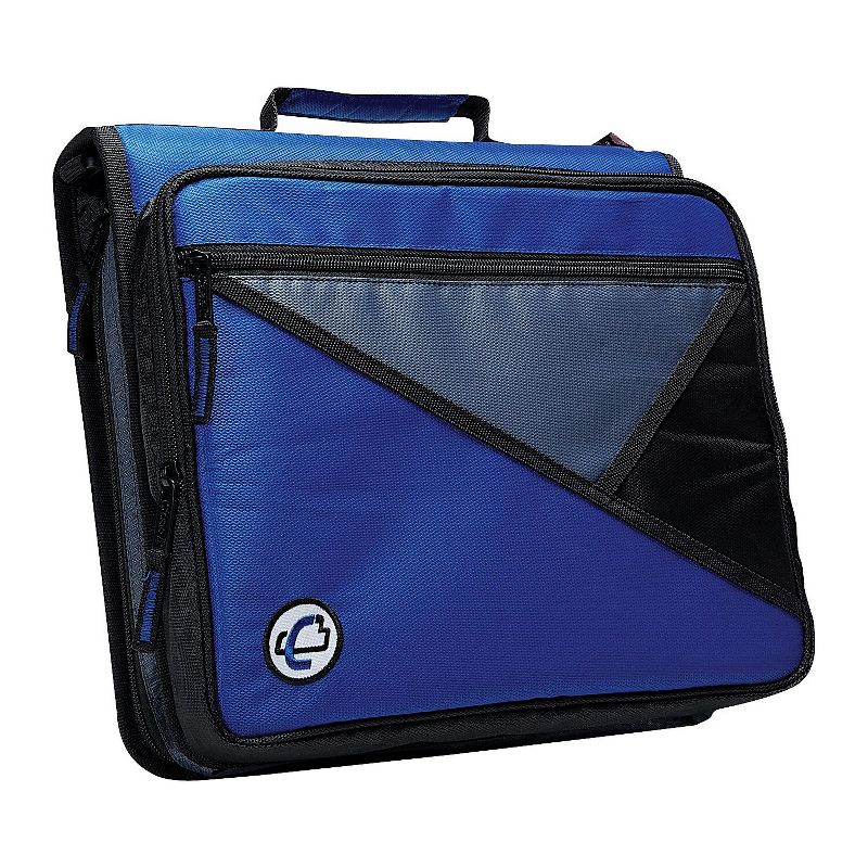 Case It 2 Blue Zipper Binder with Laptop/Tablet Pocket LT-007BLU, 1 of 6
