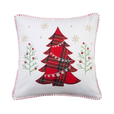 Thatch Home Spencer Plaid Tree Whipstitch Pillow - by Levtex Home