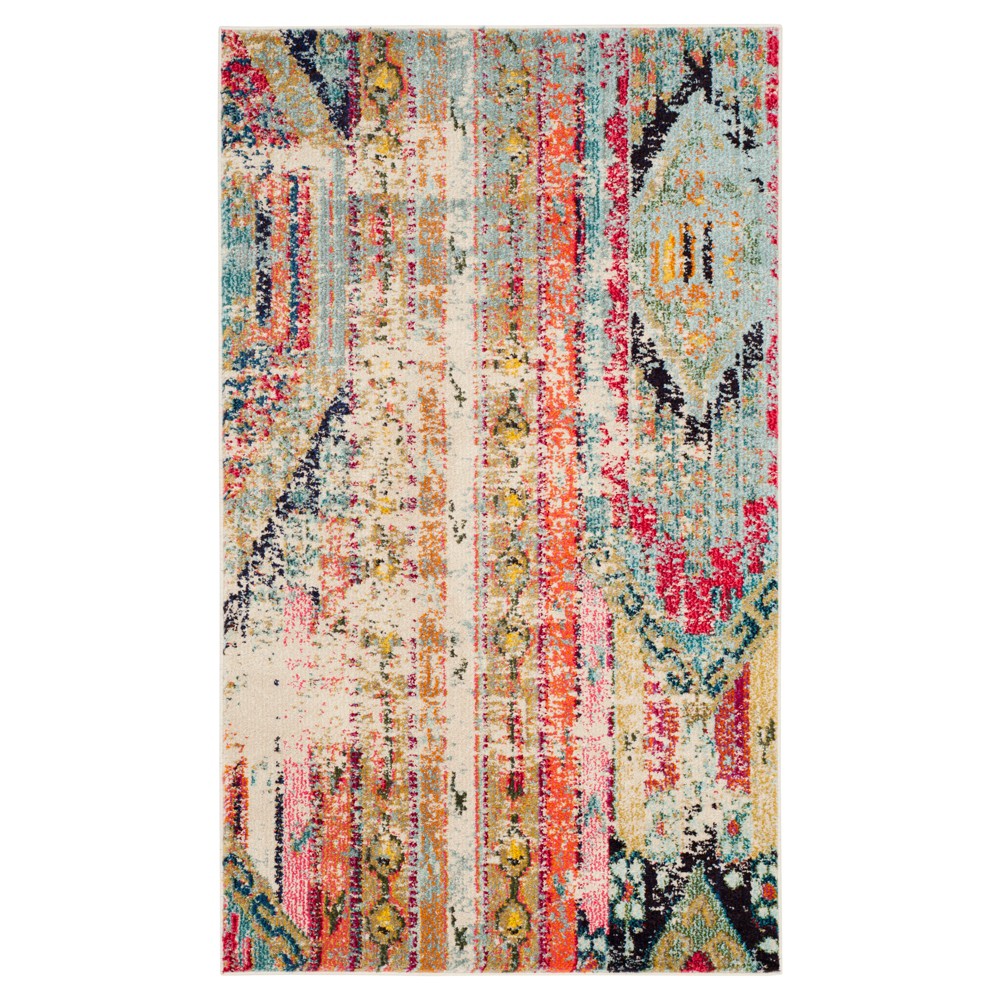 Blair Area Rug - Light Blue/Multi ( 4'x5'7in ) - Safavieh