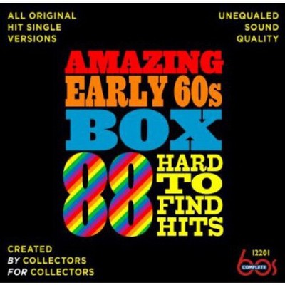 Various Artists - Amazing Early 60s Box: 88 Hard-to-find Hits / Various (cd)  : Target