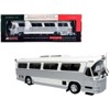 1980 Dina 323-G2 "Olimpico" Coach Bus White and Silver "The Bus & Motorcoach Collection" 1/43 Diecast Model by Iconic Replicas - 4 of 4
