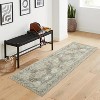Vintage Distressed Rug, Machine Washable, Non-Slip, Non-Shedding, Foldable Low Pile Carpet for Indoor and Outdoor Use. - 2 of 4
