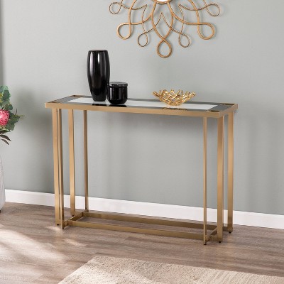 mirrored console table target